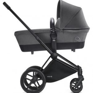 Cybex Priam Lastenvaunut Runko Trekking Matt Black/Manhattan Grey