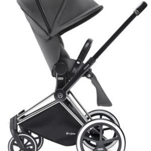 Cybex Priam Rattaat Runko All Terrain Chrome/Manhattan Grey