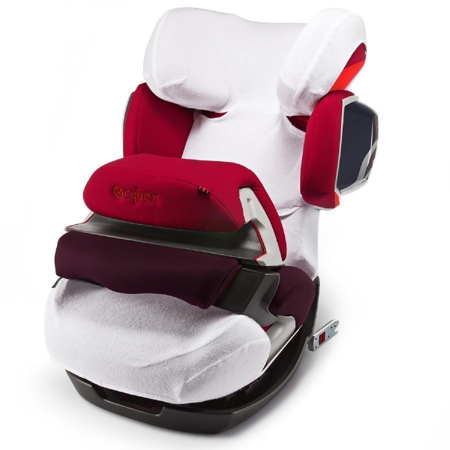 Cybex Solution X / X2 Fix Pallas / Pallas 2 Fix Turvaistuimien Kesäpäällinen Valkoinen