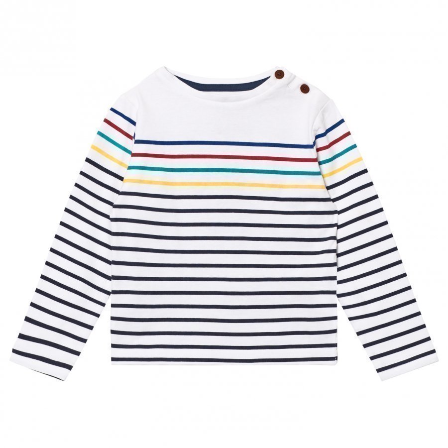 Cyrillus Multi Stripe Long Sleeve Tee Pitkähihainen T-Paita