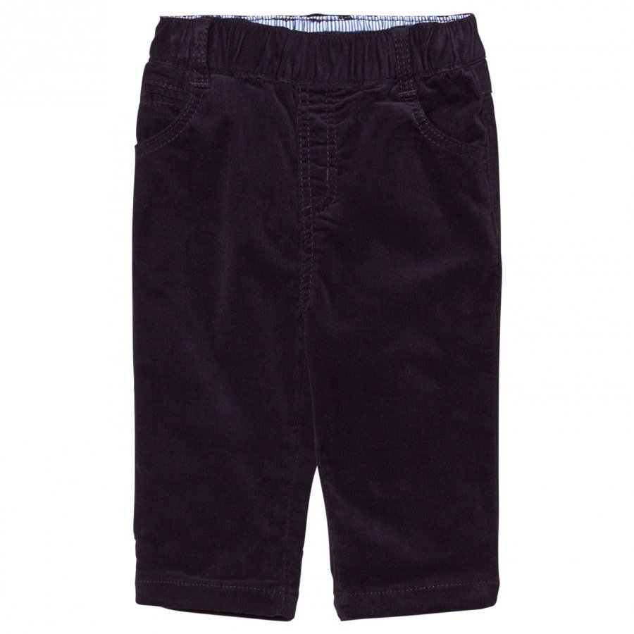 Cyrillus Navy Corduroy Pants Housut