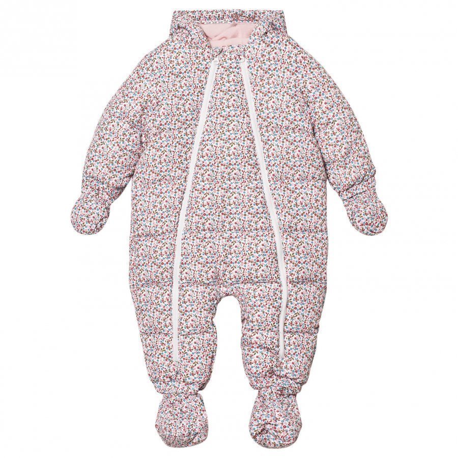 Cyrillus Pink Floral Coverall Toppahaalari