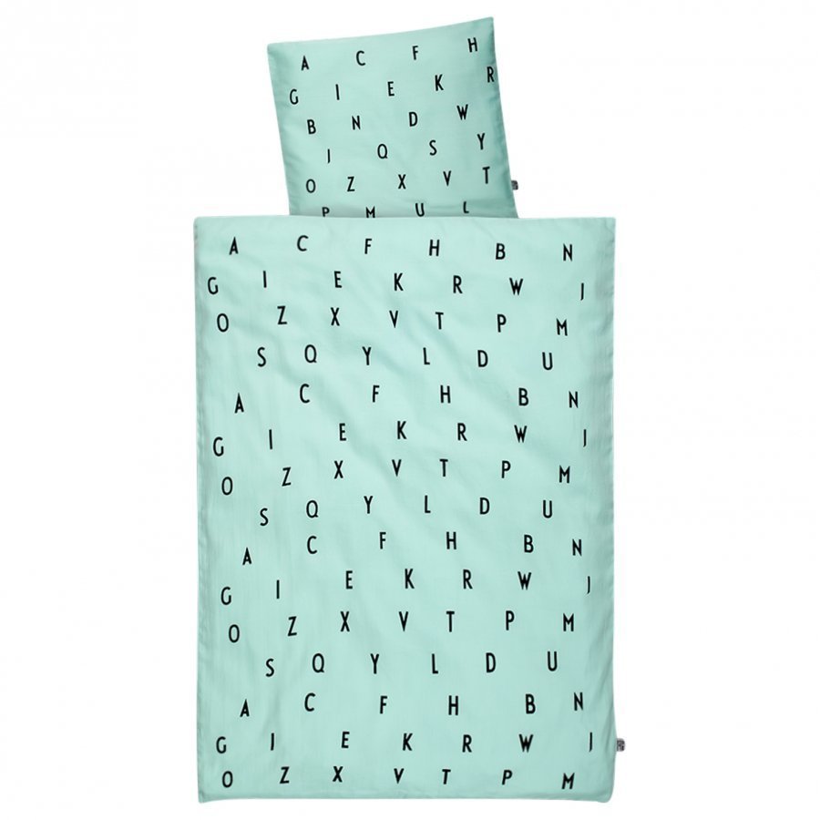 Design Letters Baby Bedlinen Mint Pussilakanasetti