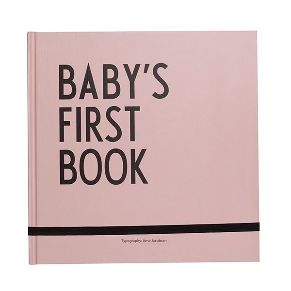 Design Letters Baby's First Book Kirja Pinkki