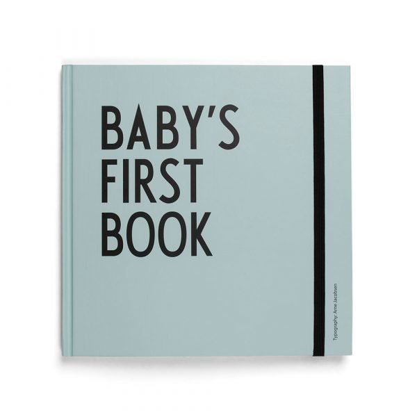 Design Letters Baby's First Book Kirja Turkoosi