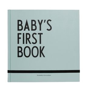 Design Letters Baby's First Book Kirja Turkoosi