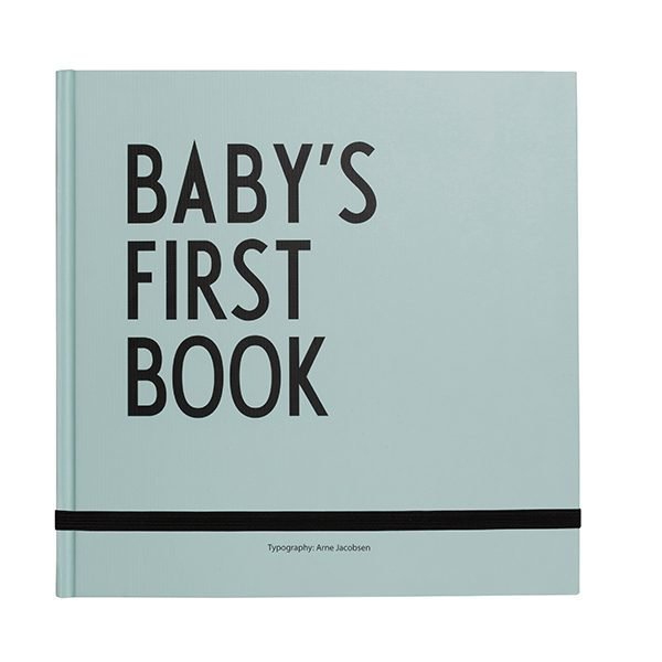 Design Letters Baby's First Book Kirja Turkoosi