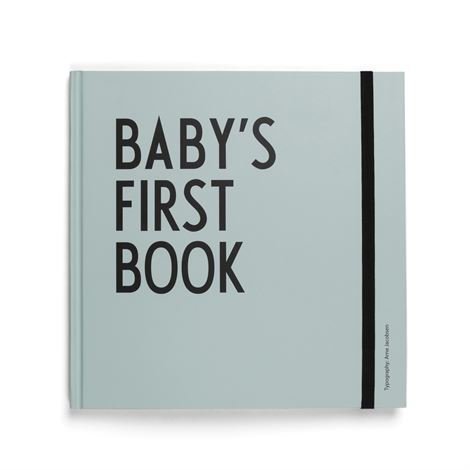 Design Letters Baby's First Book Kirja Turkoosi