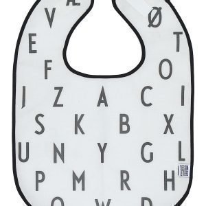 Design Letters Bib Ruokalappu