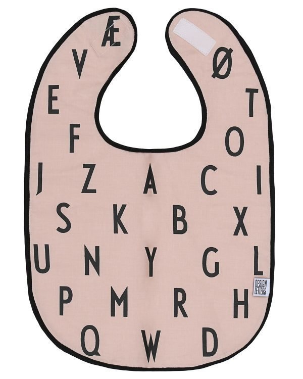 Design Letters Bib Ruokalappu