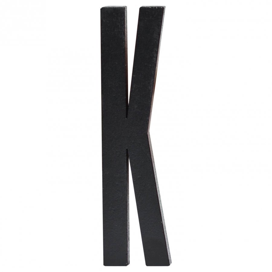 Design Letters Black Wooden Letters K Juliste