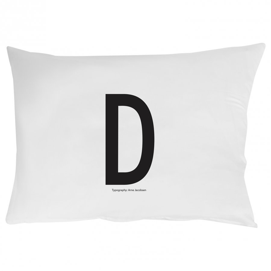 Design Letters Pillowcase D 70 X 50 Cm Pussilakanasetti