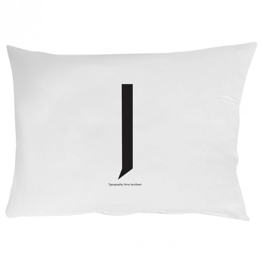 Design Letters Pillowcase J 70 X 50 Cm Pussilakanasetti