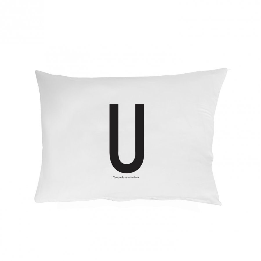 Design Letters Pillowcase U 70 X 50 Cm Pussilakanasetti