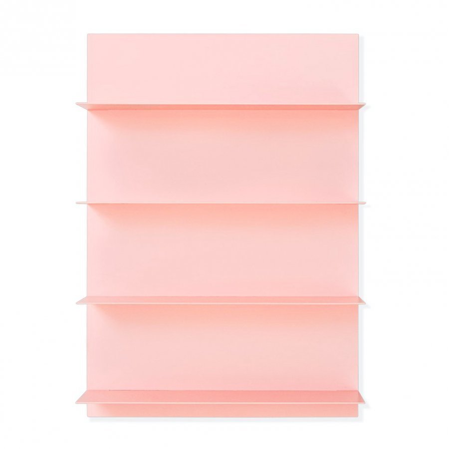 Design Letters Pink Paper Shelf A2 Hylly