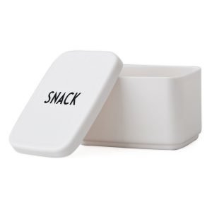 Design Letters Snack Box Säilytyslaatikko Valkoinen