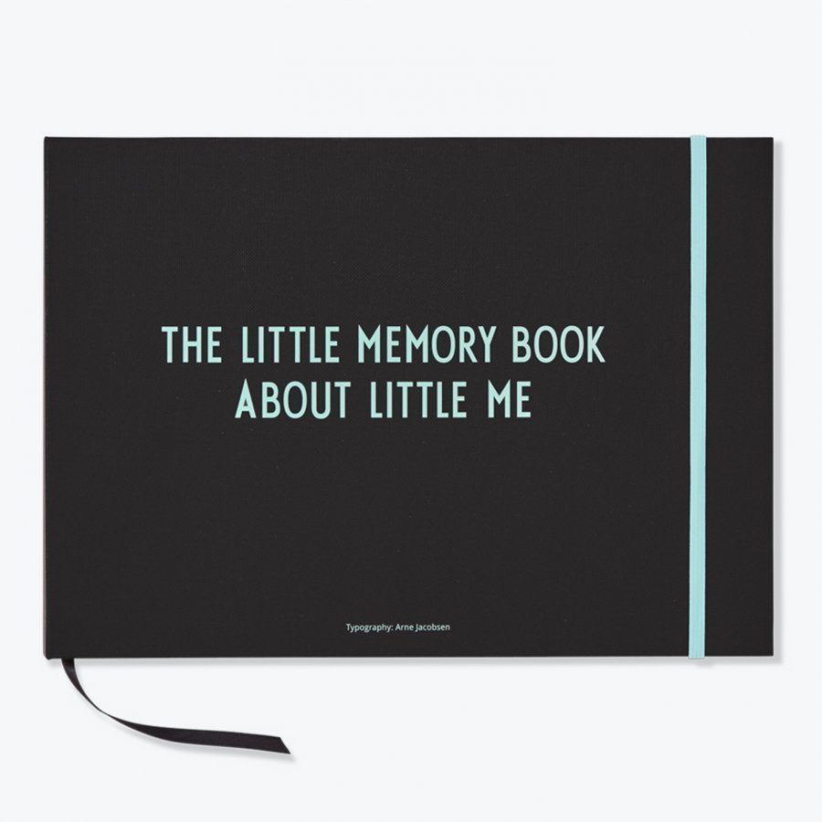Design Letters The Little Memory Book About Little Me Blue Muistikirja