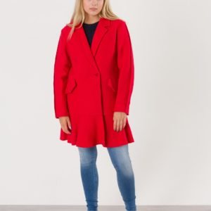 Designers Remix Girls Edith Ruffle Coat Takki Punainen