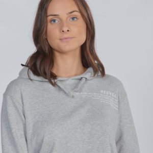 Designers Remix Girls Lr Logan Text Hoodie Huppari Harmaa