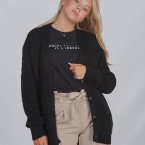 Designers Remix Girls Lr Vicki Cardigan Neule Musta