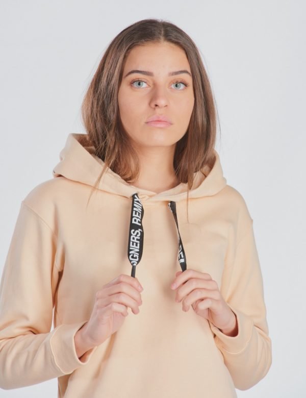 Designers Remix Girls Parker String Hoodie Huppari Aprikoosi