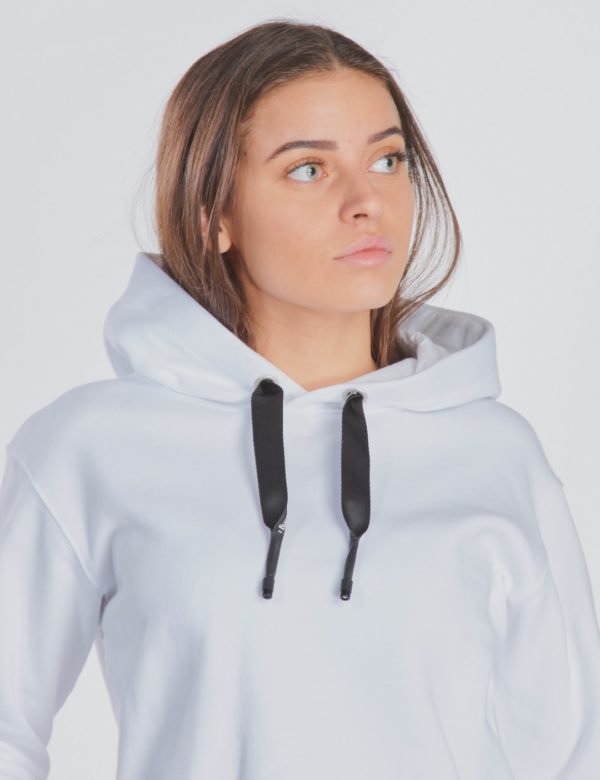 Designers Remix Girls Parker String Hoodie Huppari Valkoinen