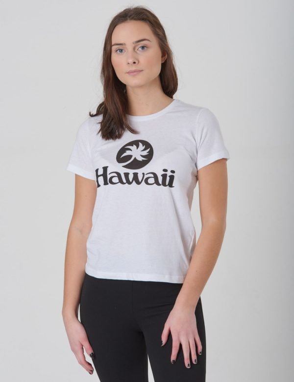 Designers Remix Girls Stanley Hawaii T-Paita Valkoinen