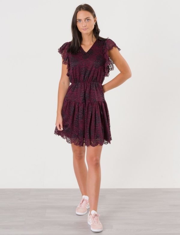 Designers Remix Girls Veronica Ruffle Dress Mekko Punainen