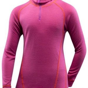 Devold Active Jr Poolo Fuksia