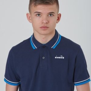 Diadora Polo Pq Pikee Sininen