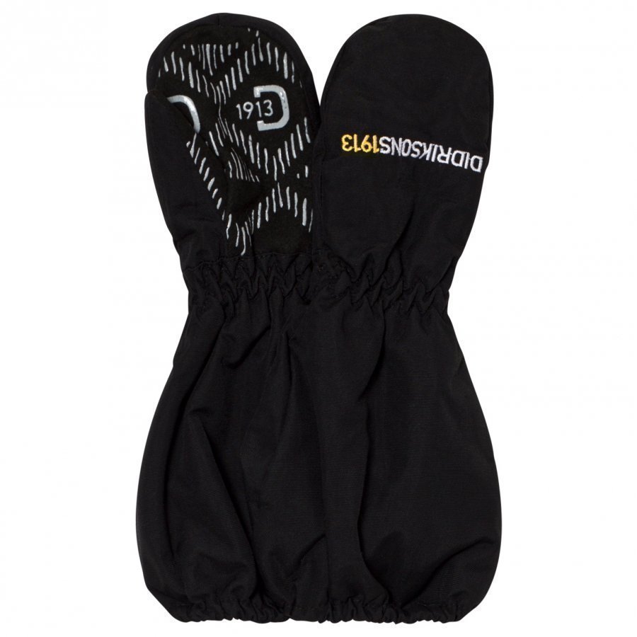 Didriksons Algy Outdry Kids Mittens Black Rukkaset