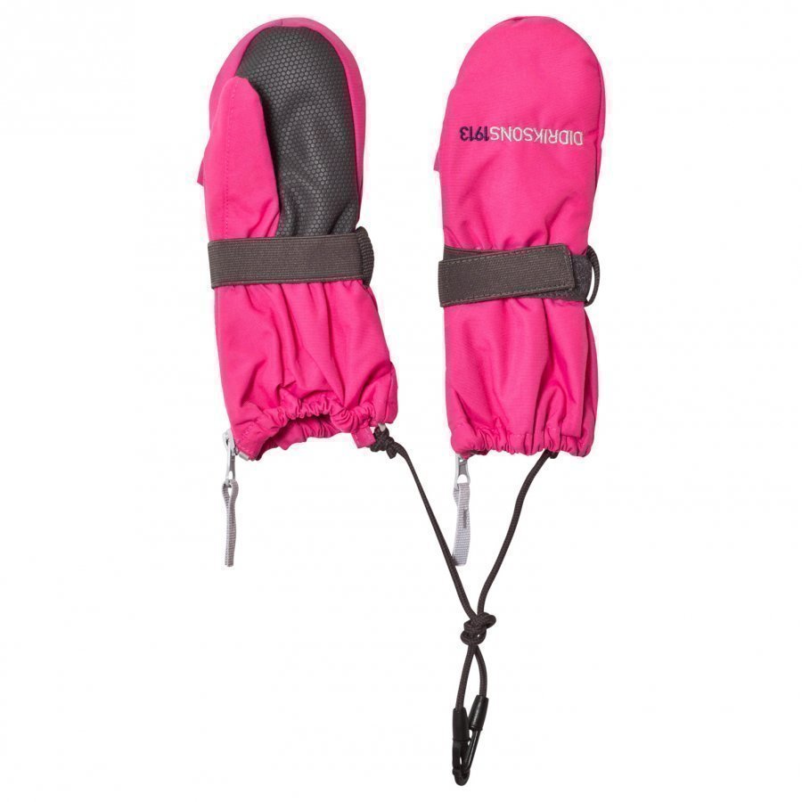 Didriksons Biggles Zip Mittens Fuchsia Rukkaset