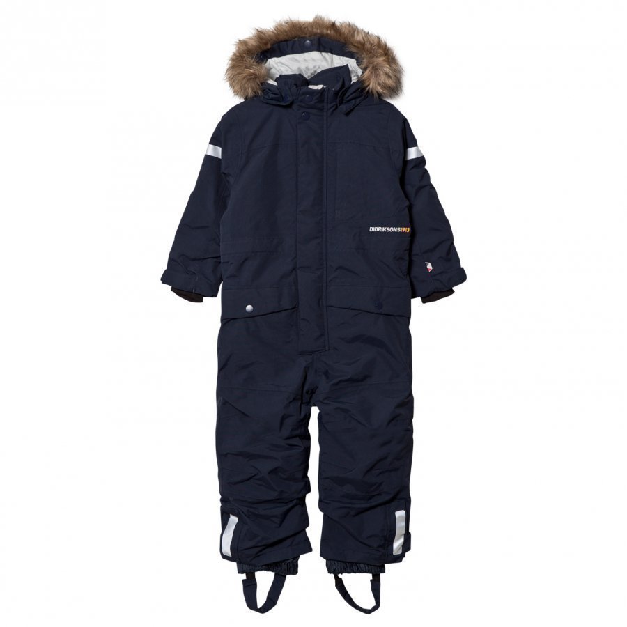 Didriksons Björnen Kid´S Coverall Navy Toppahaalari