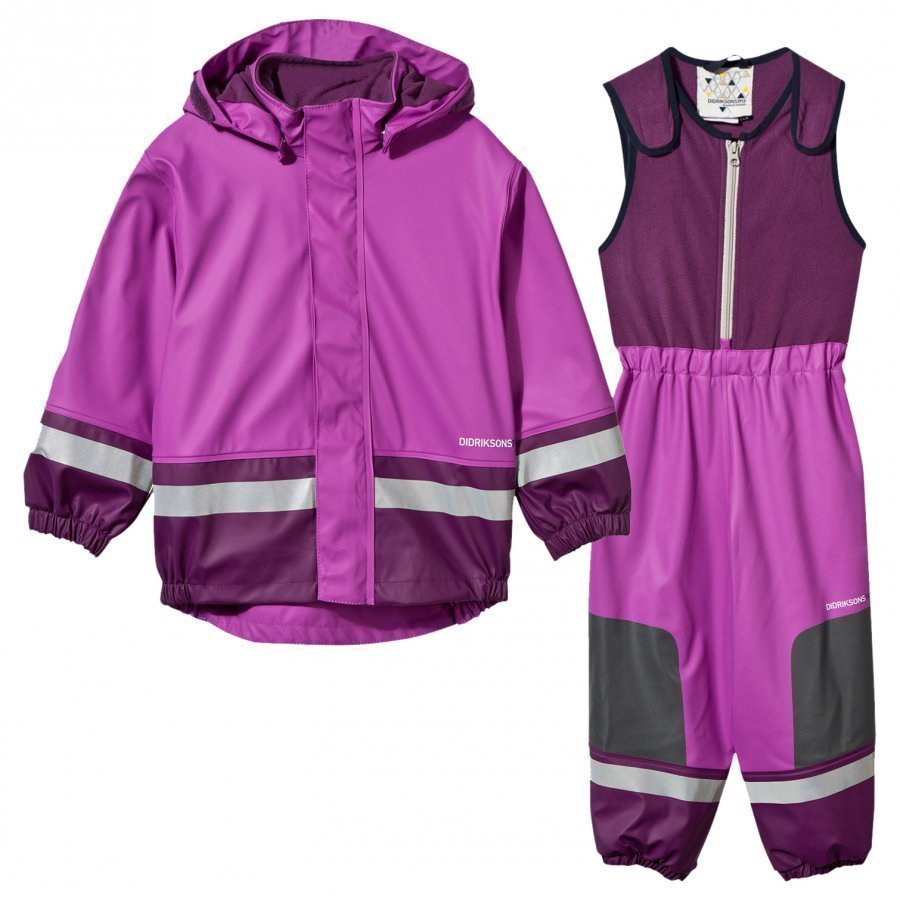 Didriksons Boardman Kids Set Amethyst Sadesetti