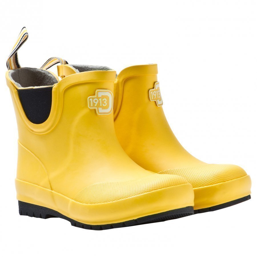 Didriksons Cullen Kid's Rain Boots Yellow Kumisaappaat