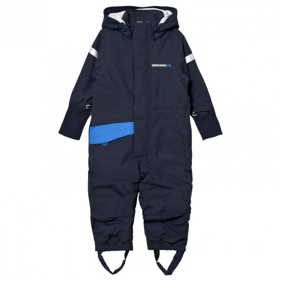 Didriksons Duved Kids Coverall Navy Toppahaalari