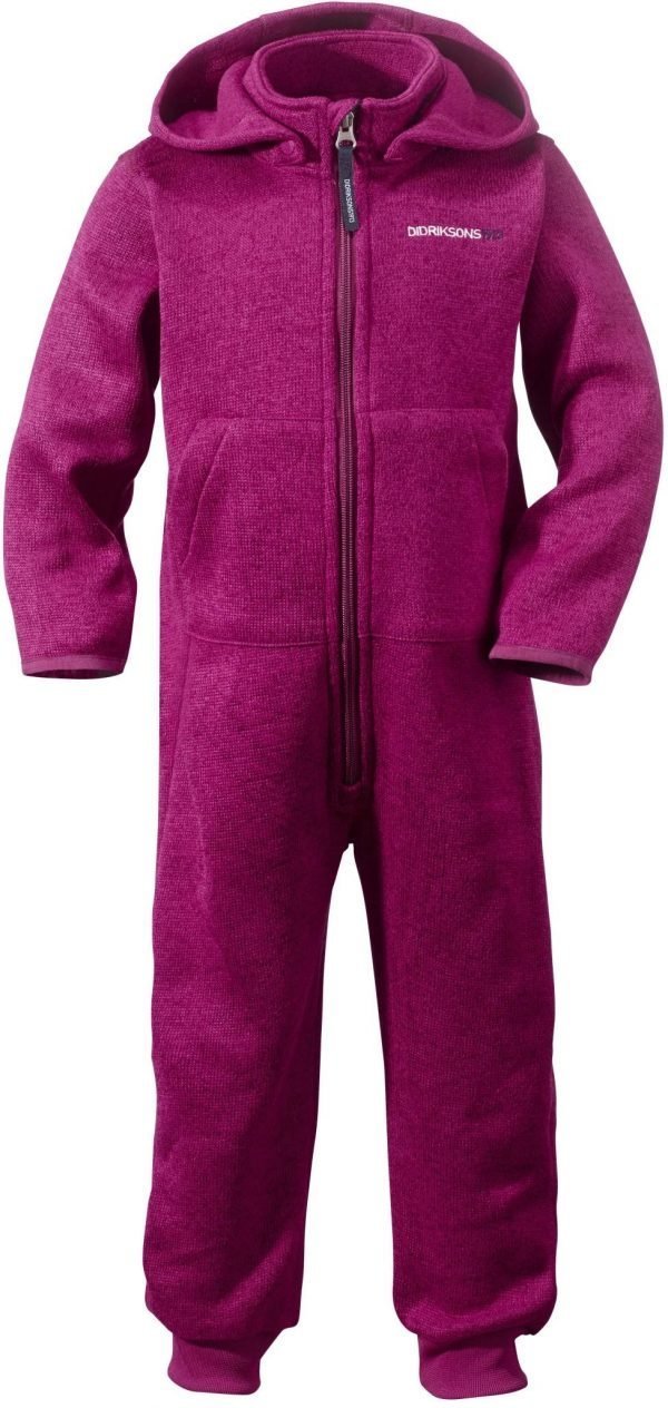 Didriksons Etna Jumpsuit Kid Fleecehaalarit Lila