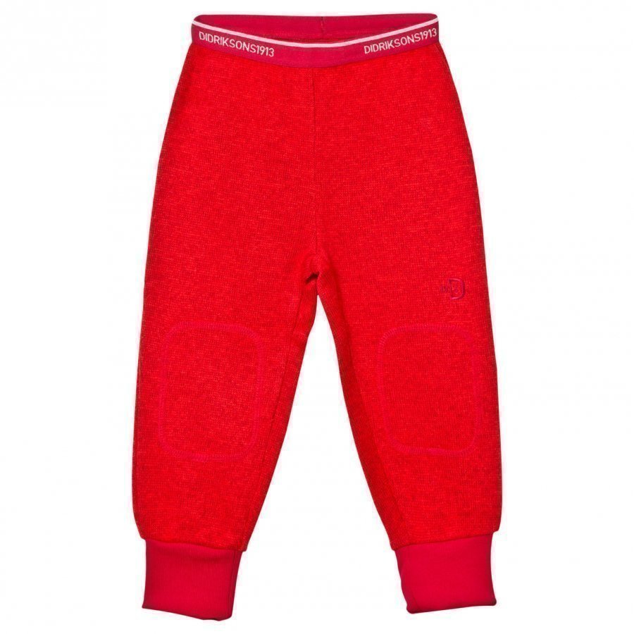 Didriksons Etna Kid's Pants Tomato Red Fleece Takki