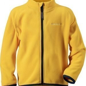 Didriksons Fleecetakki Monte Yellow