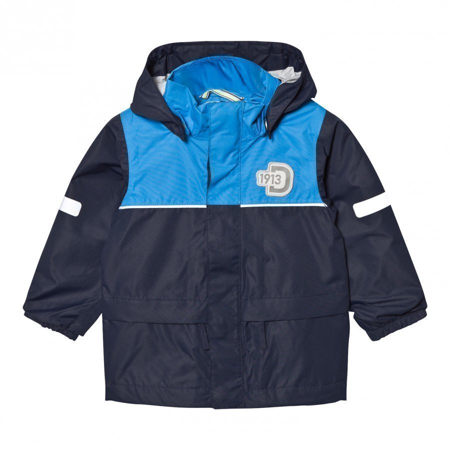 Didriksons Jezeri Kids Jacket Navy Kuoritakki