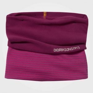 Didriksons Kid's Fleece Tube Scarf Dark Lilac Villahuivi