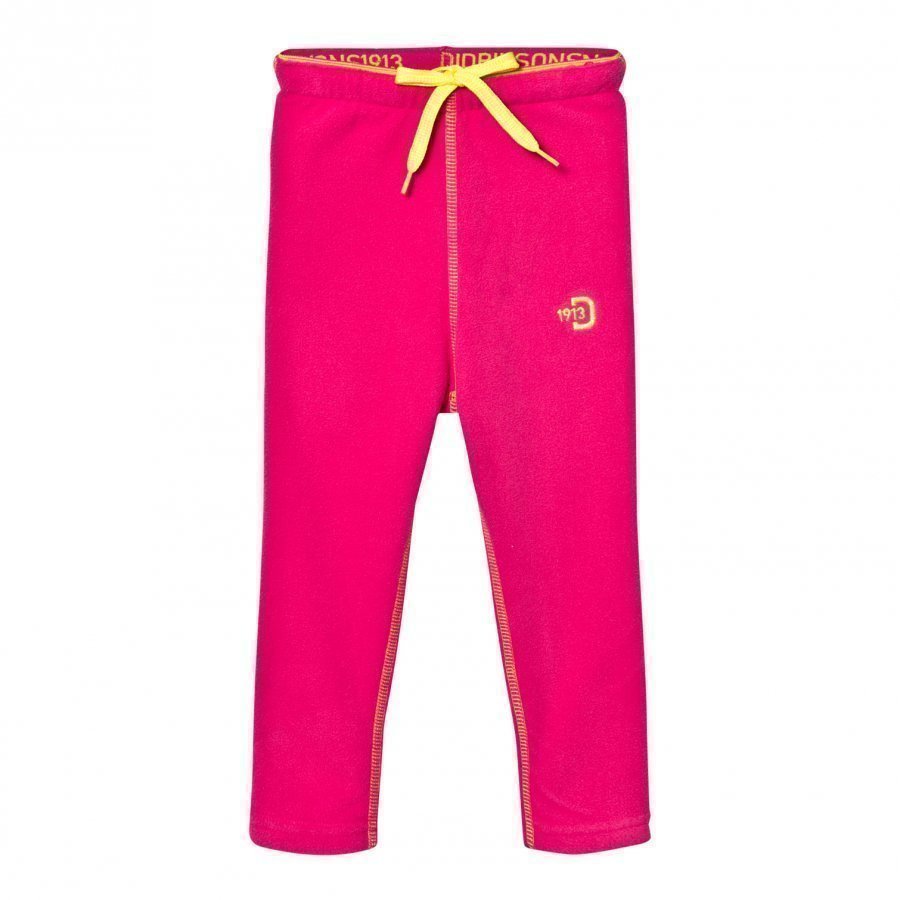 Didriksons Monte Kids Fleece Pants Fuchsia Fleece Housut