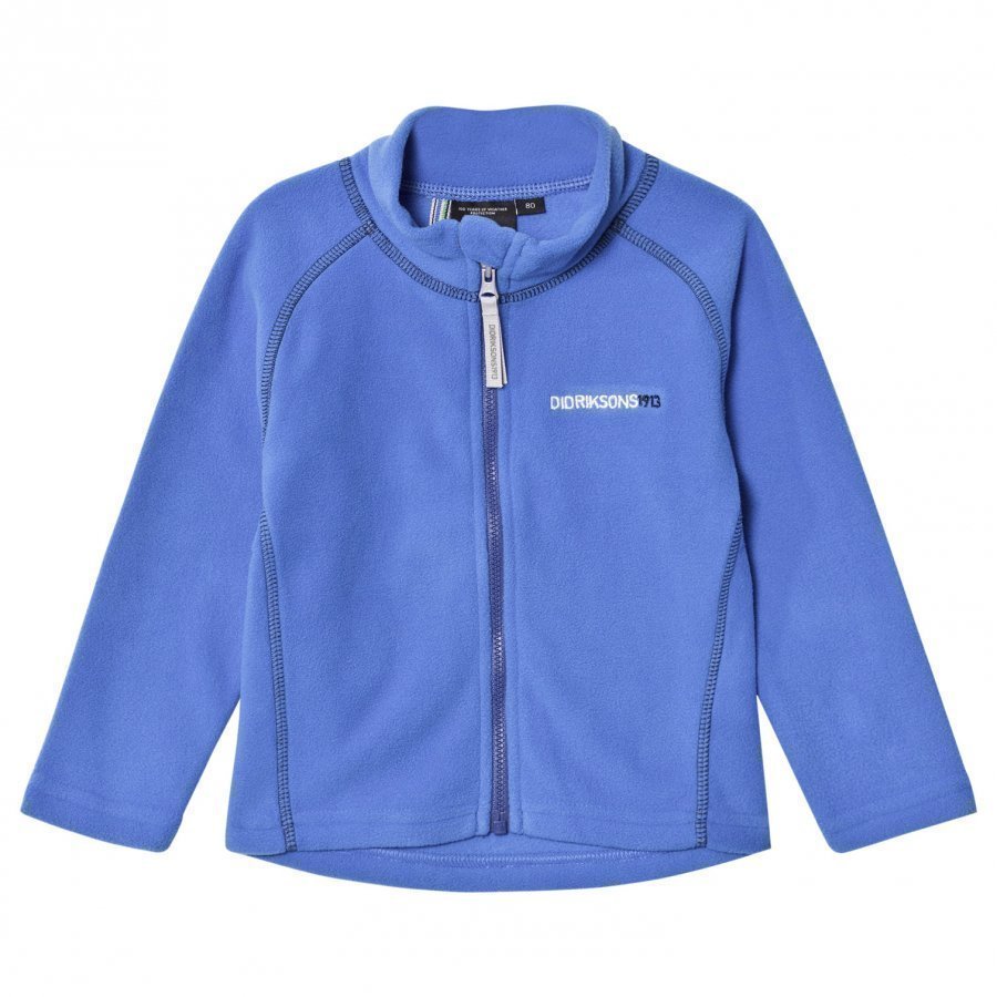 Didriksons Monte Kids Jacket 2 Indigo Blue Fleece Takki