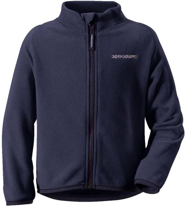 Didriksons Monte Kids Mircofleece Jacket Fleecetakki Navy