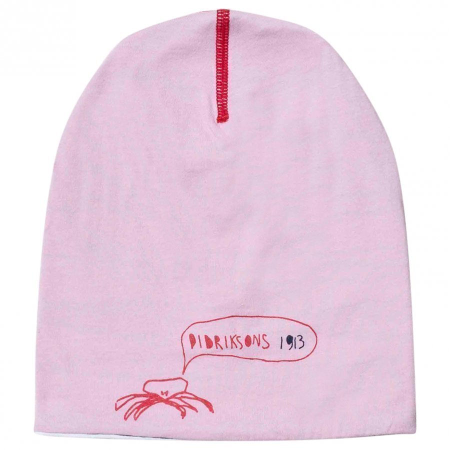 Didriksons Musslan Kids Reversible Beanie Dusty Pink Pipo