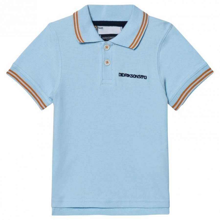 Didriksons Räkan Kids Polo Clear Blue Pikeepaita