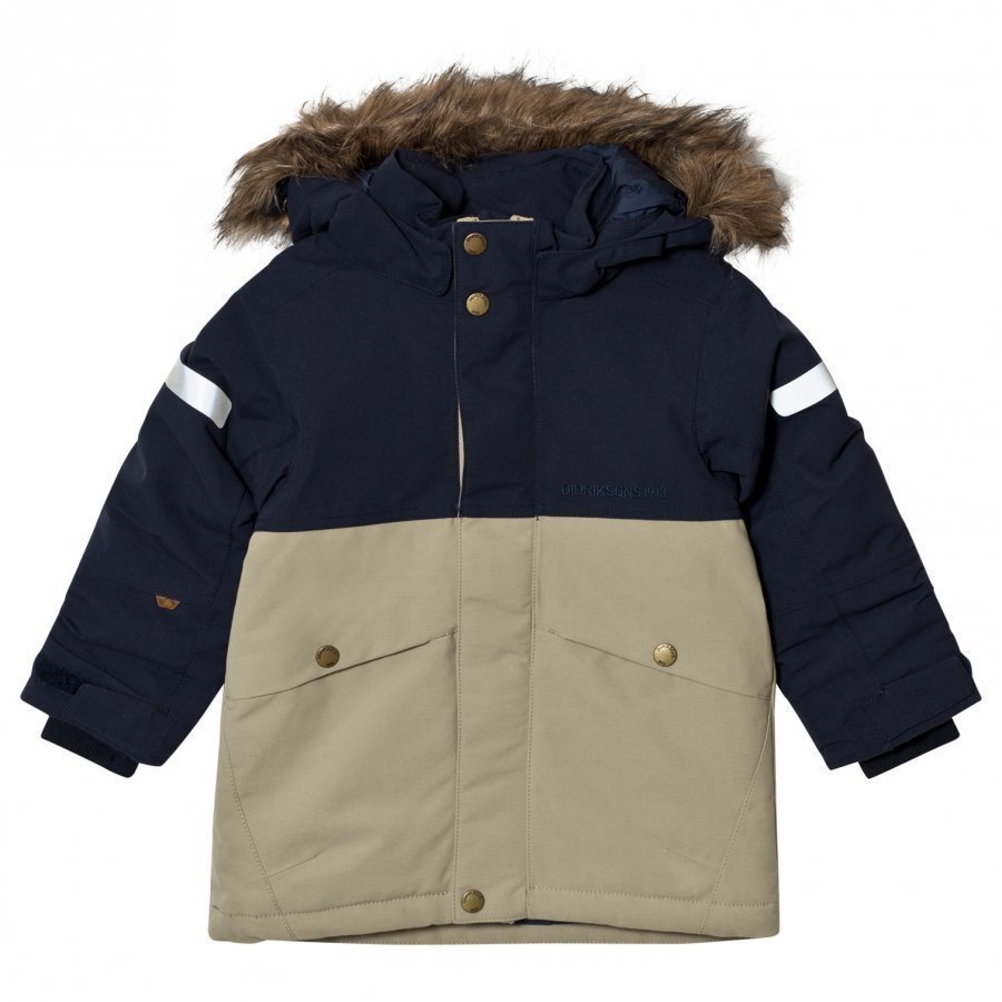 Didriksons Sten Kids Jacket Khaki Parkatakki