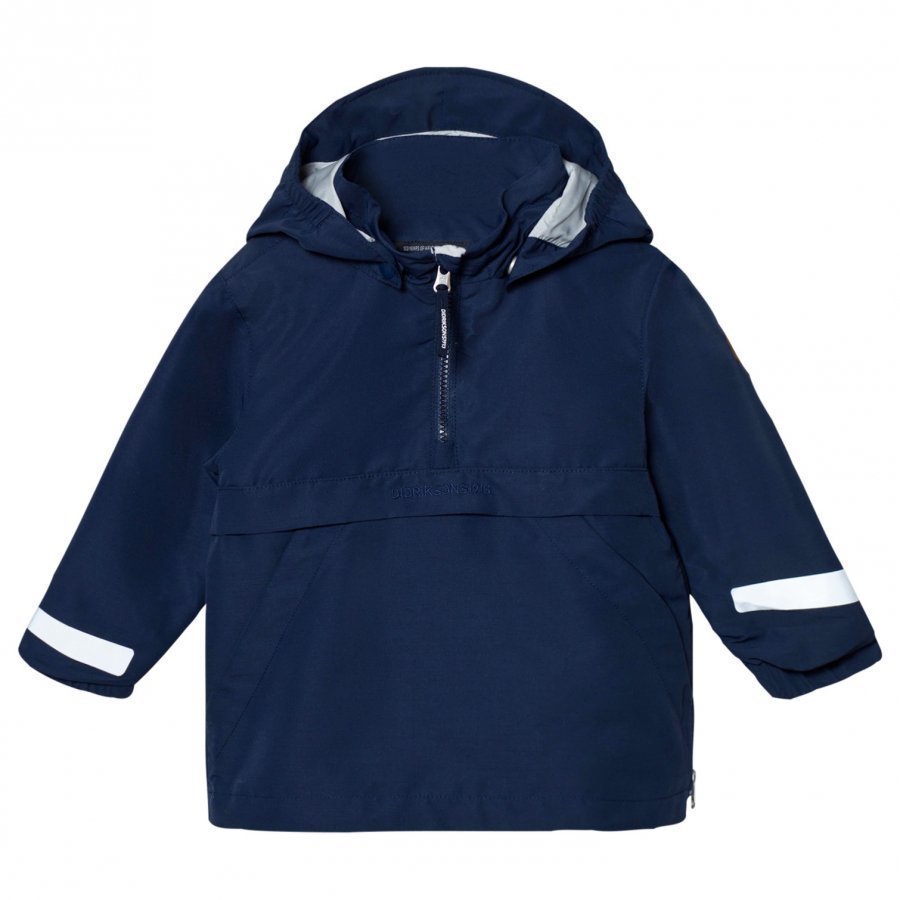 Didriksons Sälen Kids Anorak Navy Kuoritakki