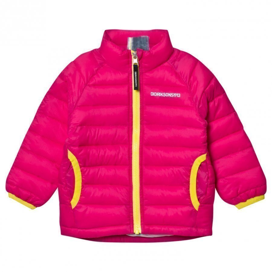 Didriksons Umlali Kids Puffer Jacket Fuchsia Toppatakki