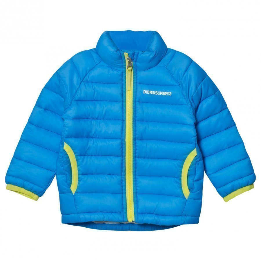 Didriksons Umlali Kids Puffer Jacket Sharp Blue Toppatakki